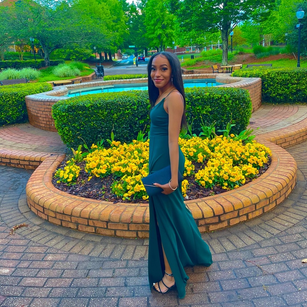 Emerald Green Dress
